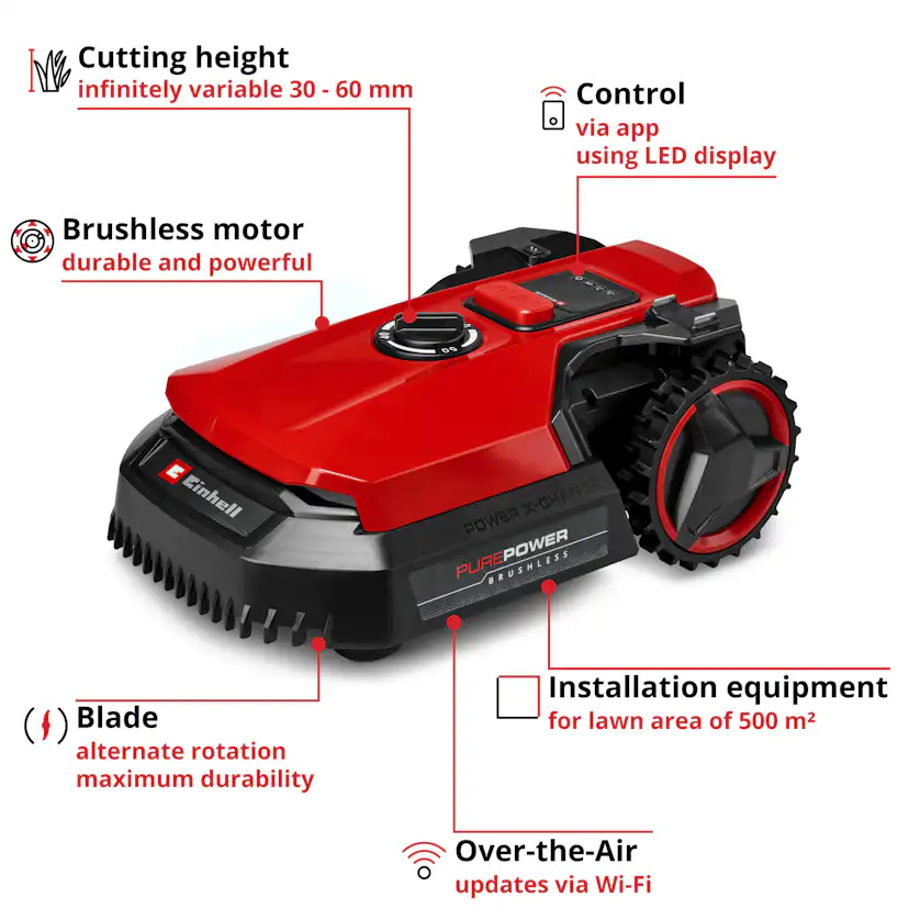 Robotgräsklippare Einhell Freelexo 500
