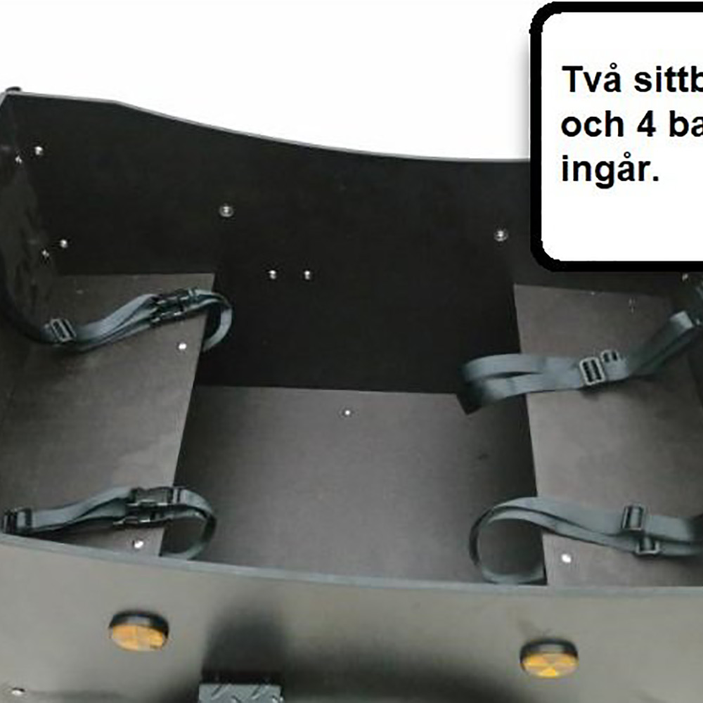 Lådcykel Gardeney Eldriven med Låda