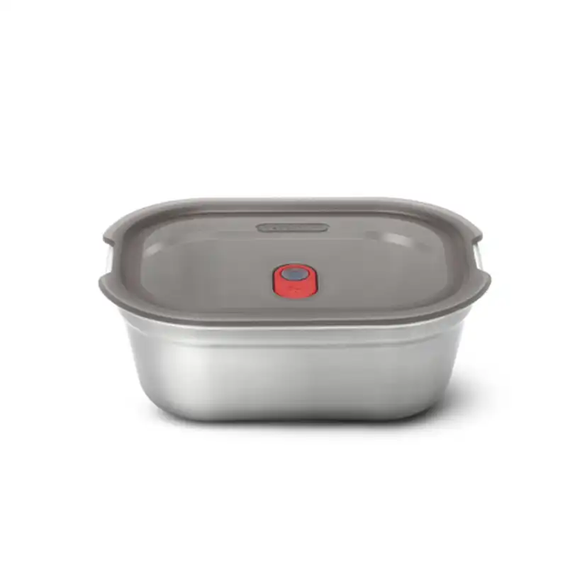 Matlåda Black+Blum Steel Box Grå/Röd