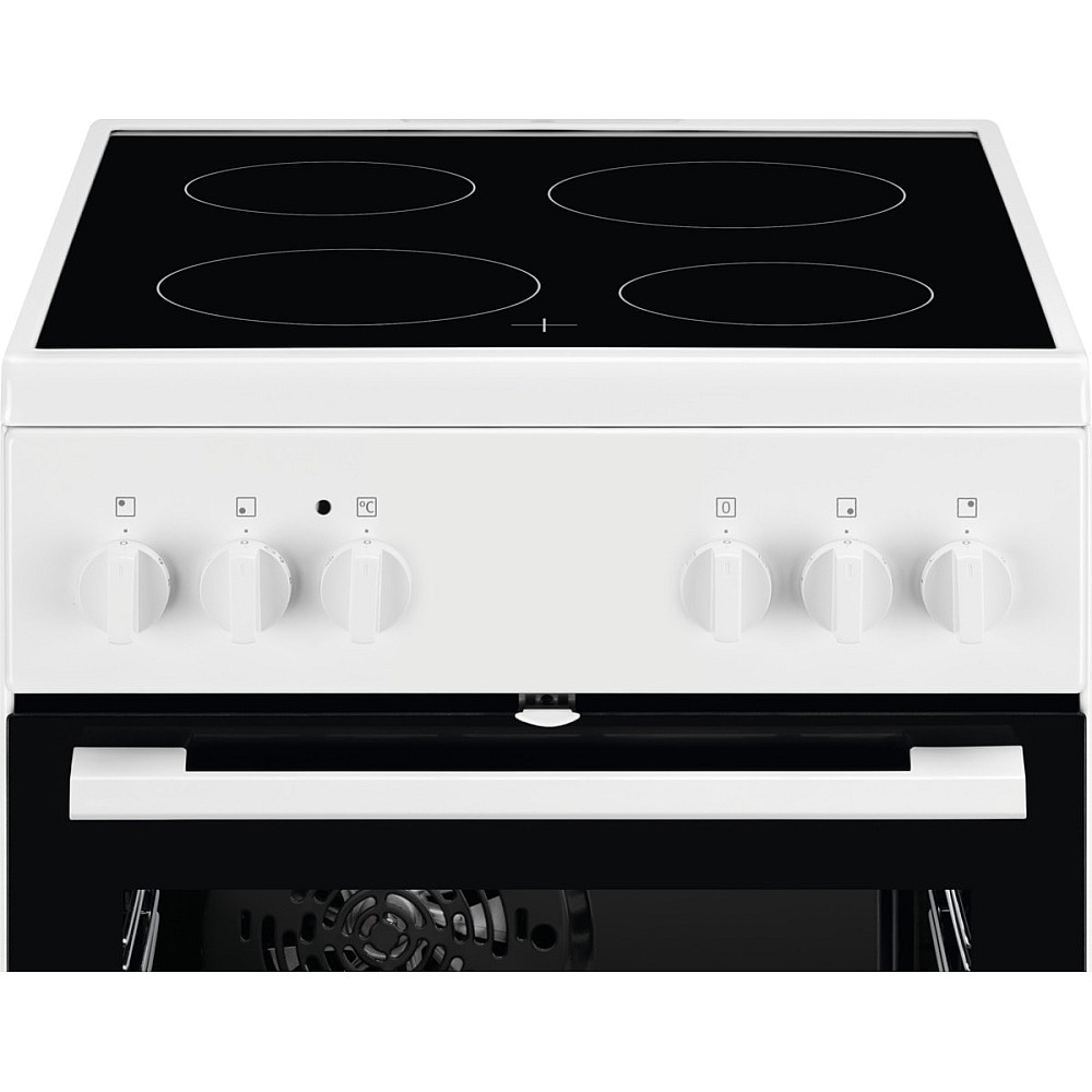 Glaskeramikspis Electrolux LKR54001NW Vit