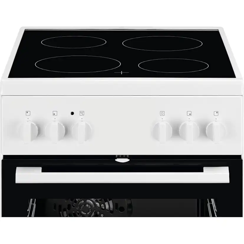 Glaskeramikspis Electrolux LKR54001NW Vit