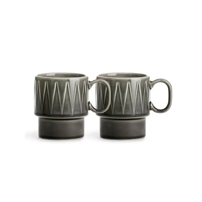 Kaffemugg Sagaform Coffee & More 2-Pack