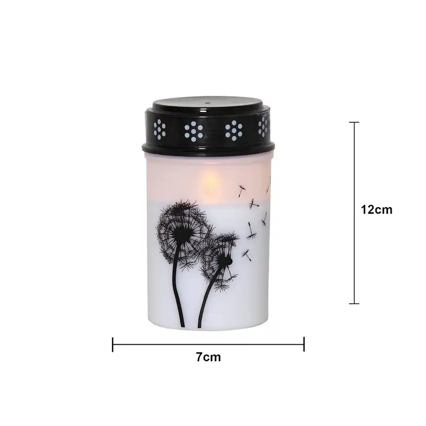 LED-Gravljus Star Trading Dandelion Outdoor