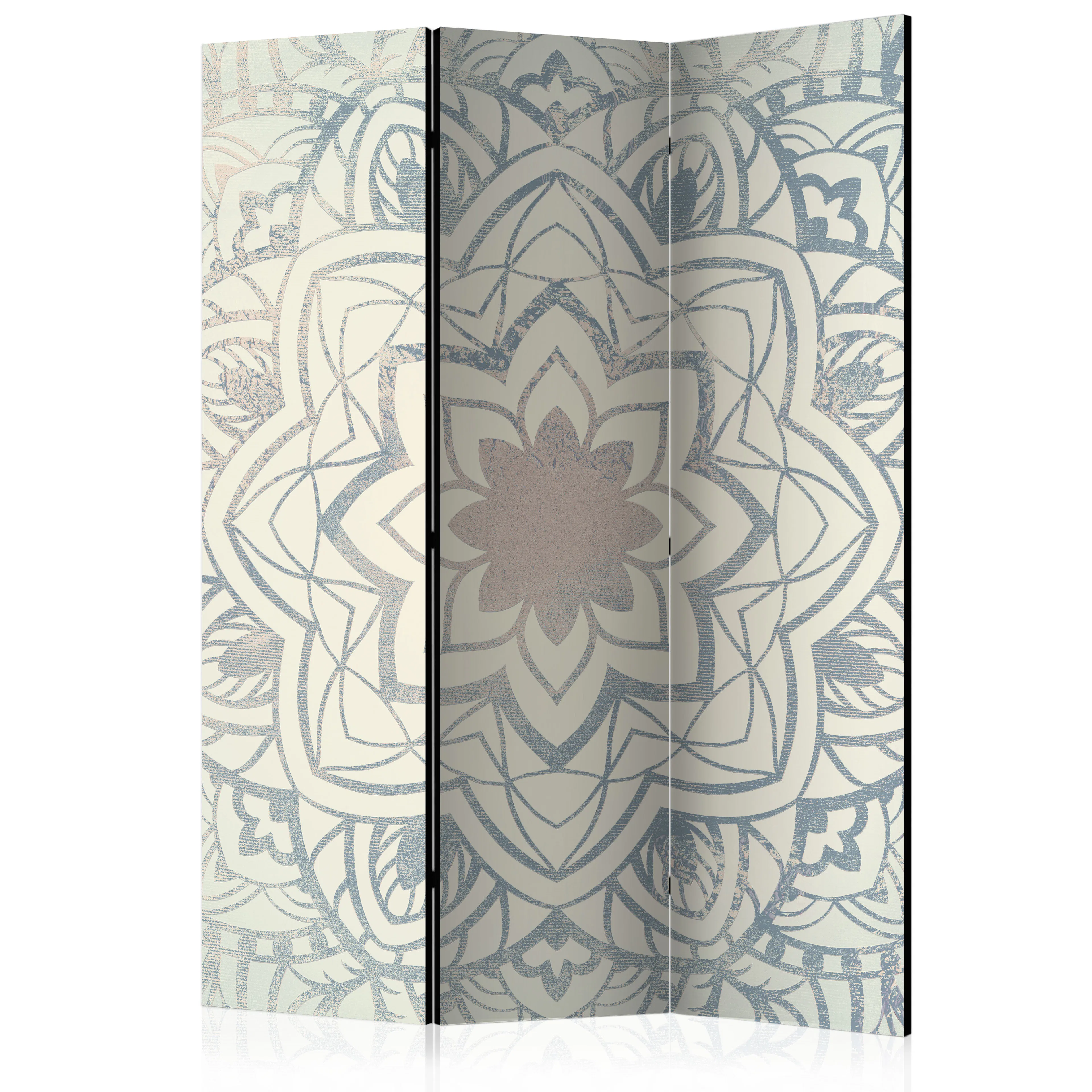 Rumsavdelare Skärmvägg Arkiio Winter Mandala 135x172 cm