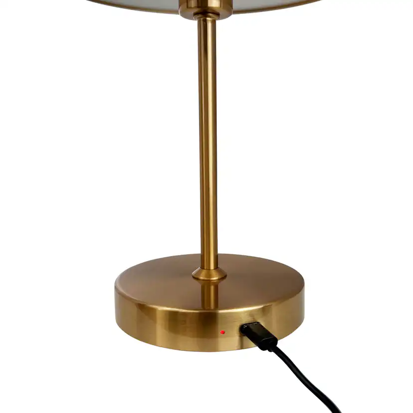 Portabel Bordslampa Dyberg Larsen Stockholm LED Uppladdningsbar
