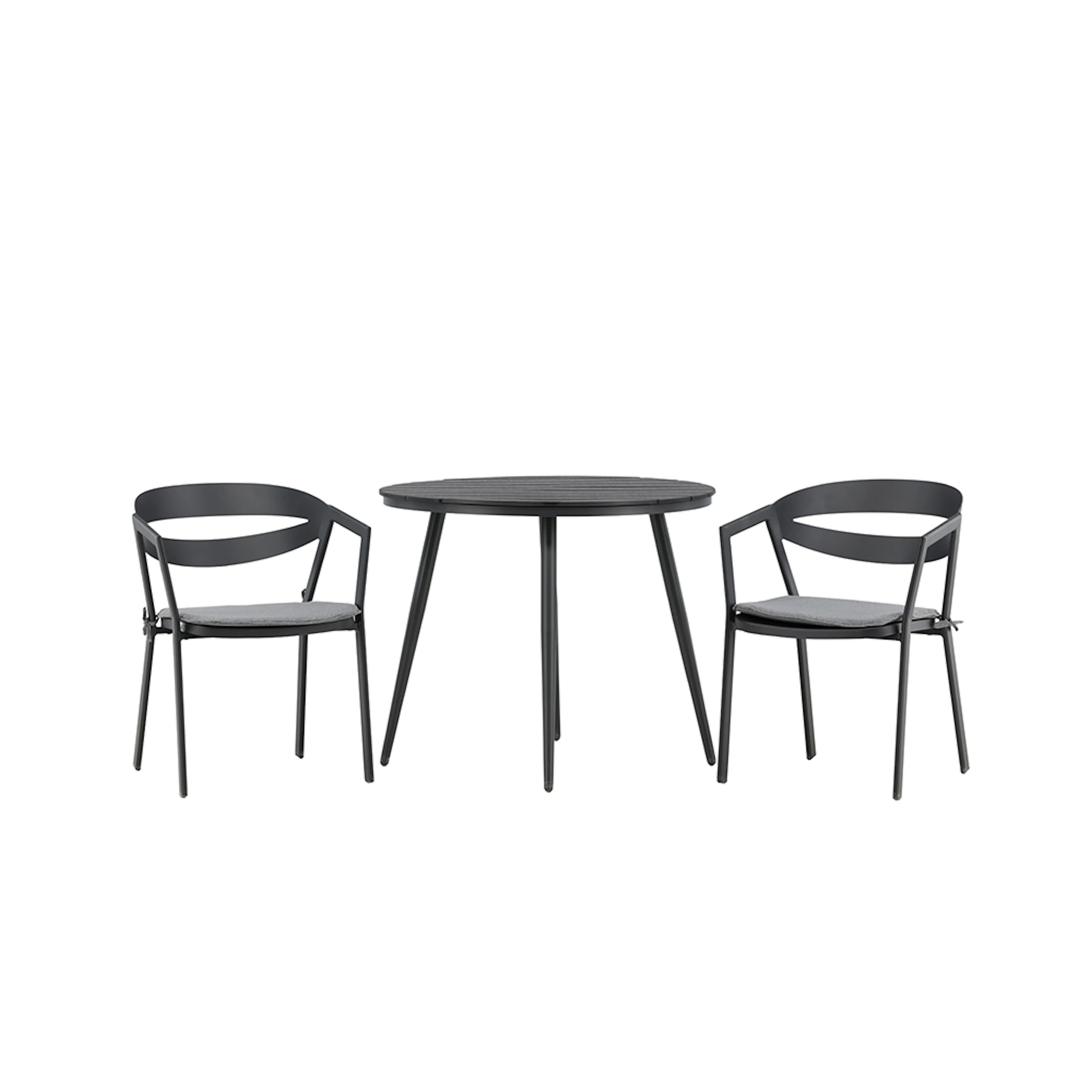 Cafégrupp Venture Home Break Ø90 cm med 2 Slit Stolar