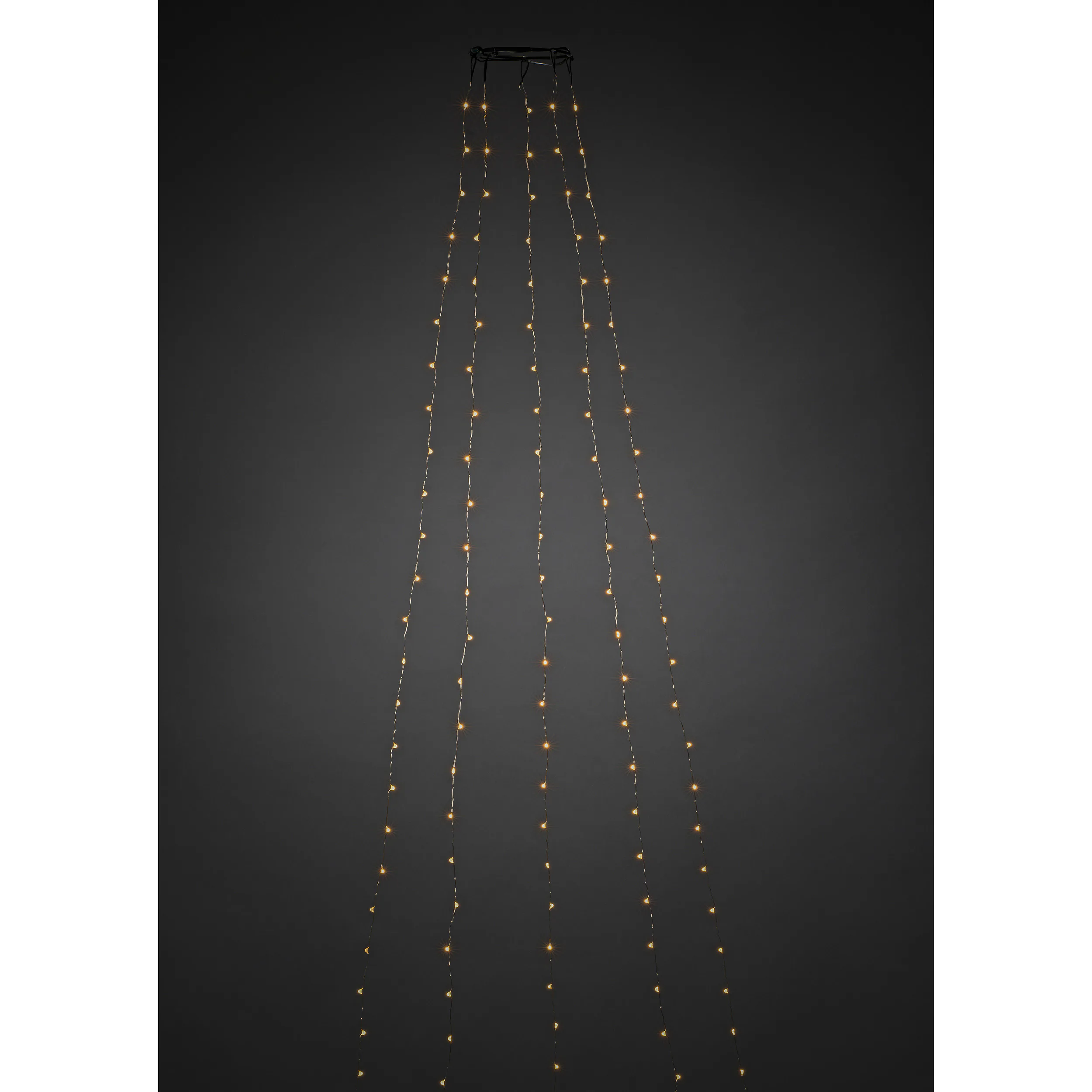 Julgransslinga 180 amb LED APP 180L Amber/Transparent