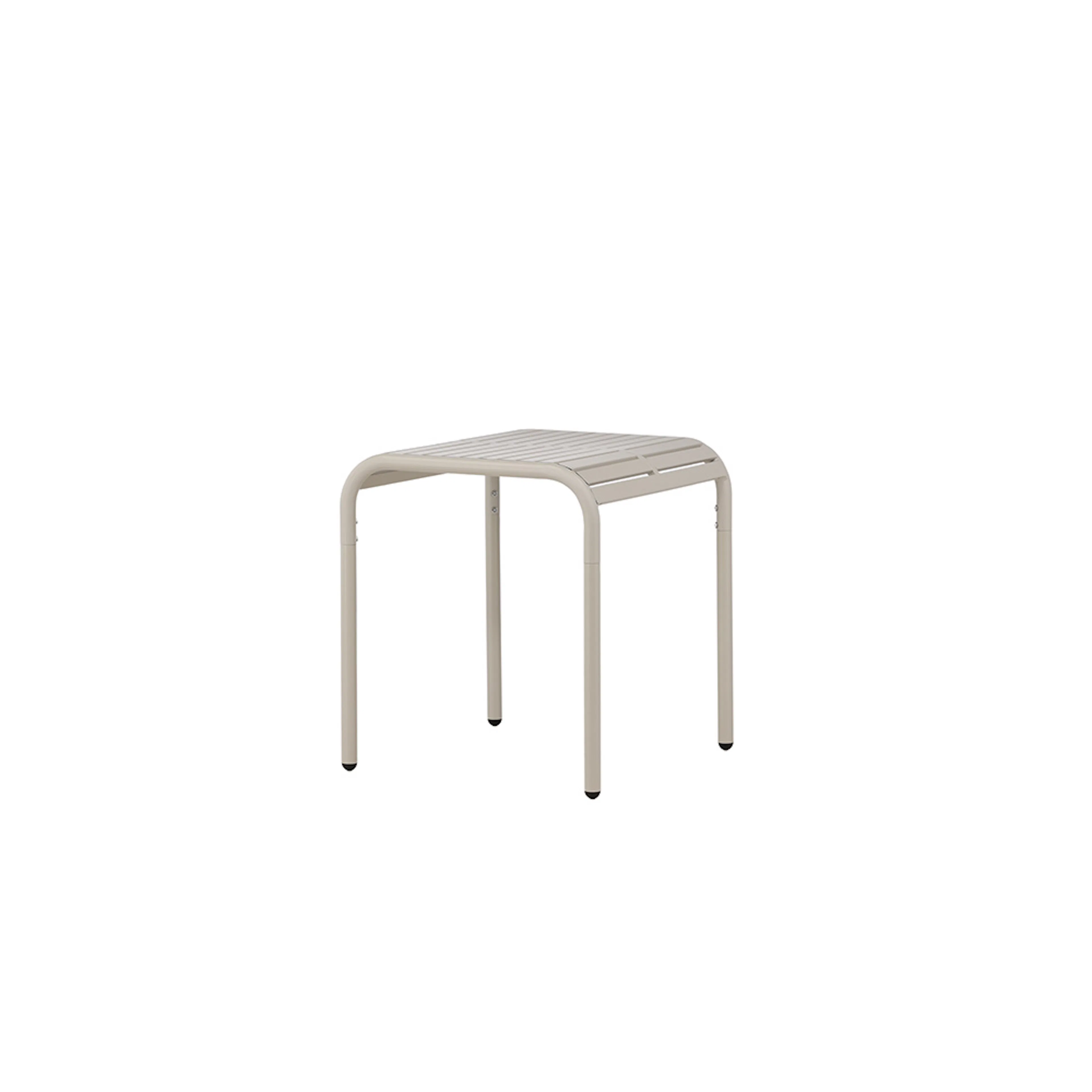 Borneo Cafetable Aluminium - Beige / Kvadrat 70*70* Beige