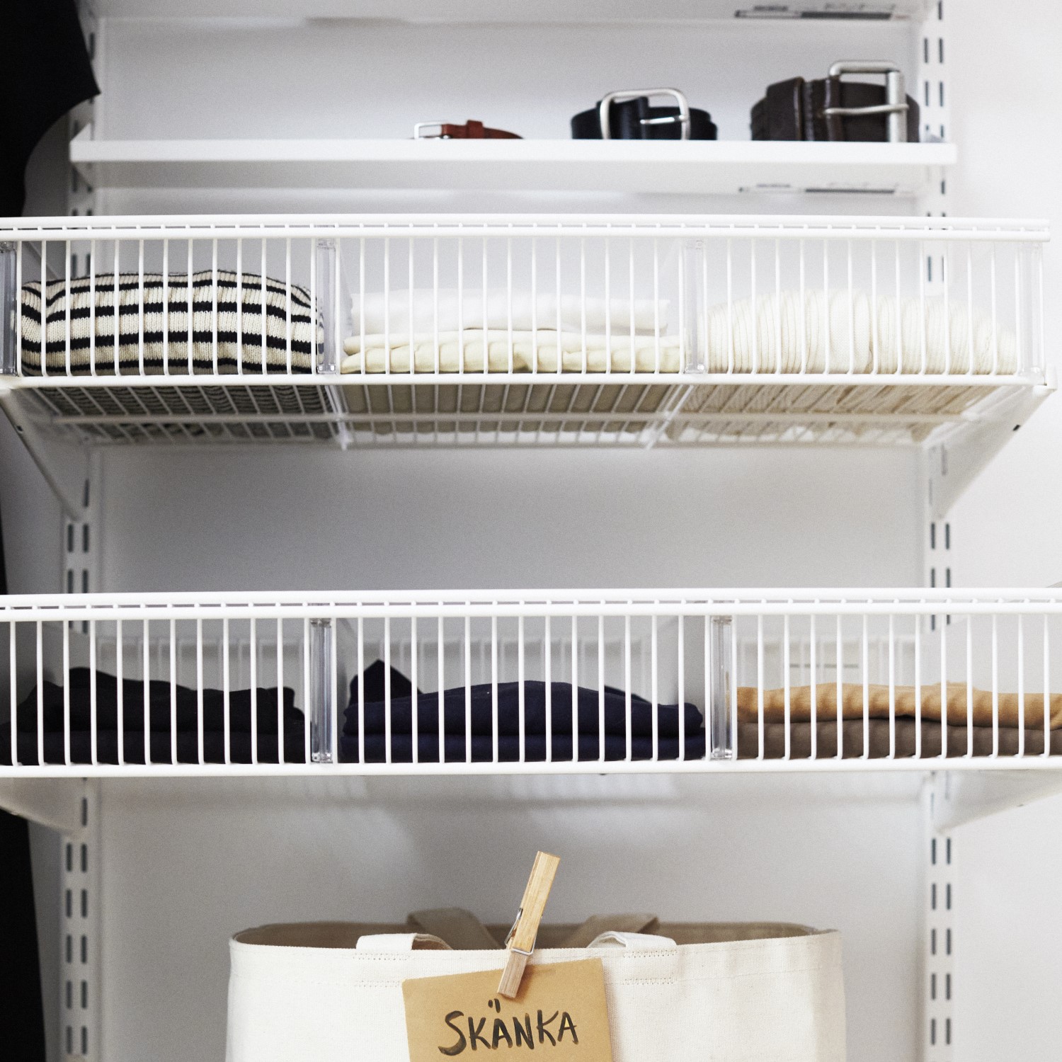 Avdelare Elfa 40 Transparent