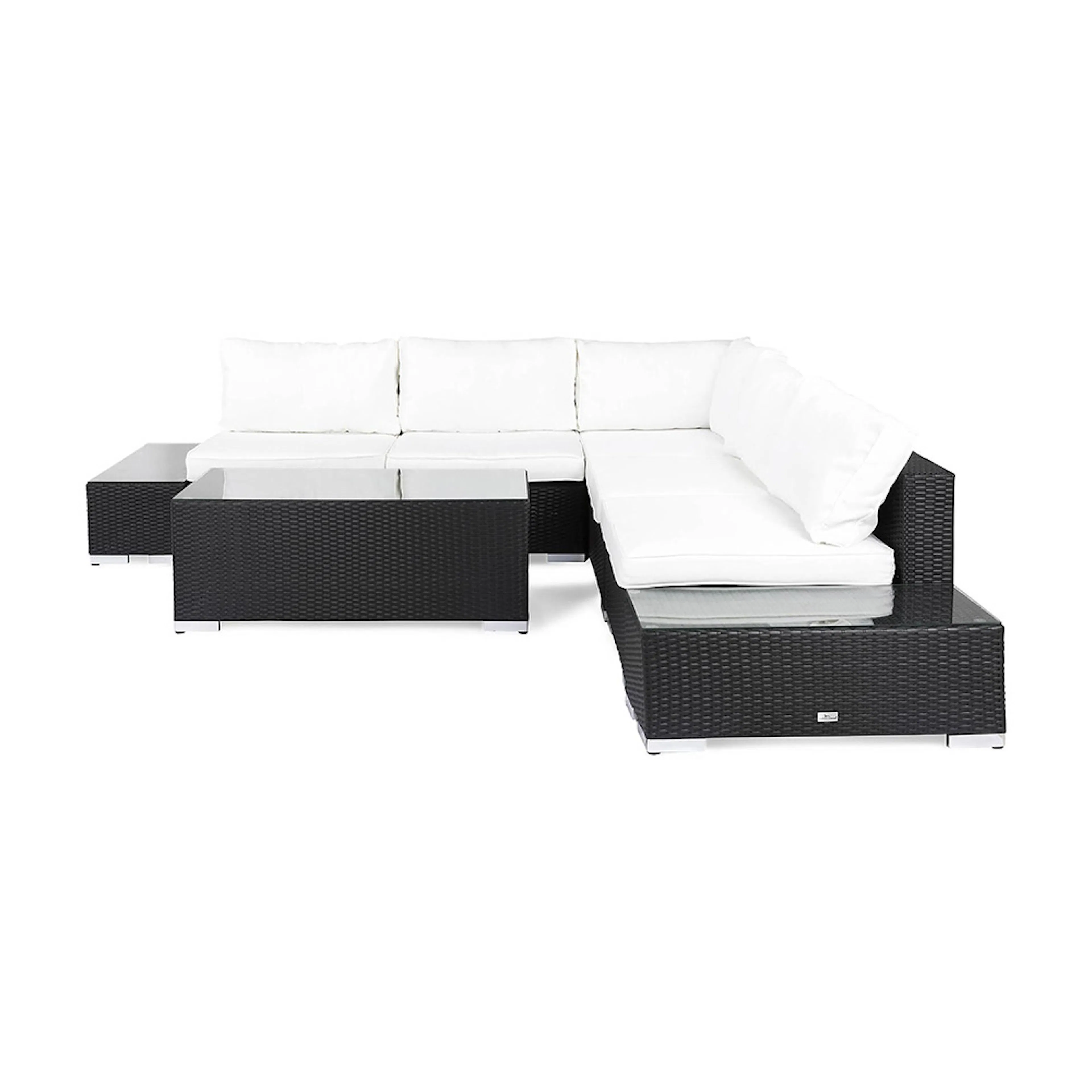 Loungegrupp Comfort Garden Bahamas 5-sits inkl. Utebord och Dynor Utomhus