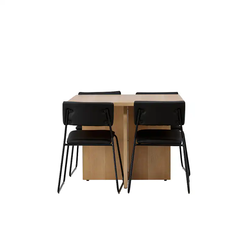 Matgrupp Venture Home Leo med 4 Kenth Stolar