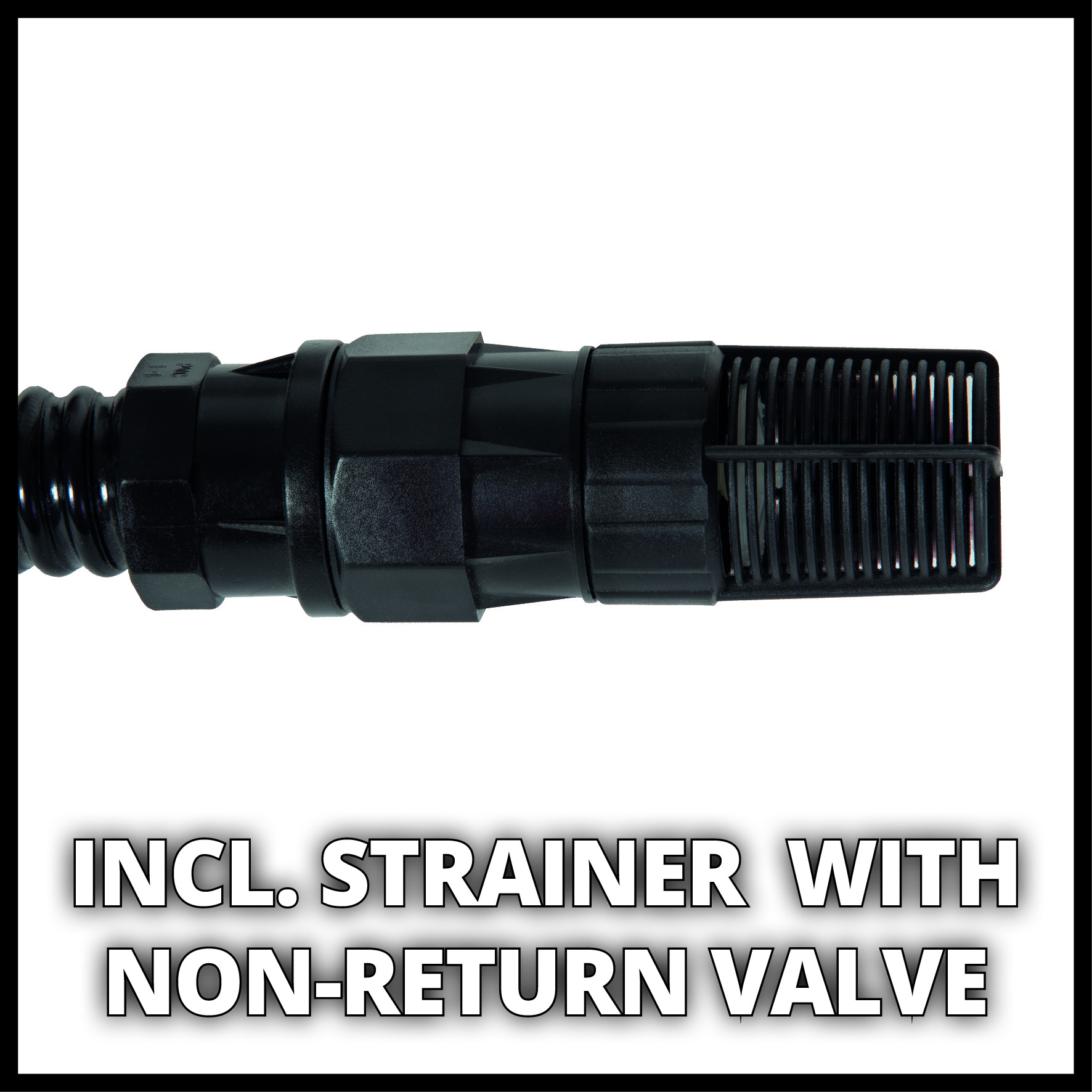 Sugslang med plastkoppling Einhell 7m/1