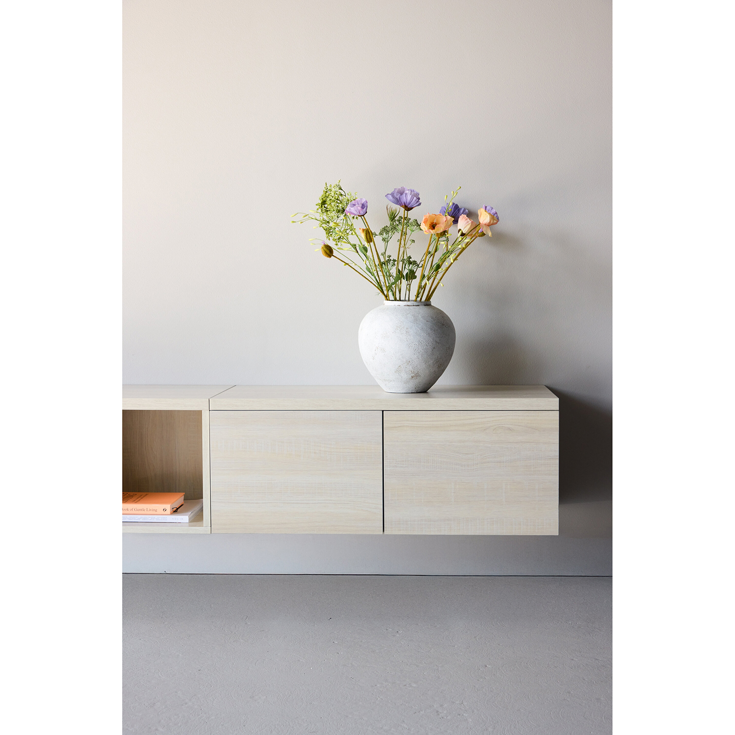 TV-bänk Venture Home Nomi 180x35 cm Vägghängd
