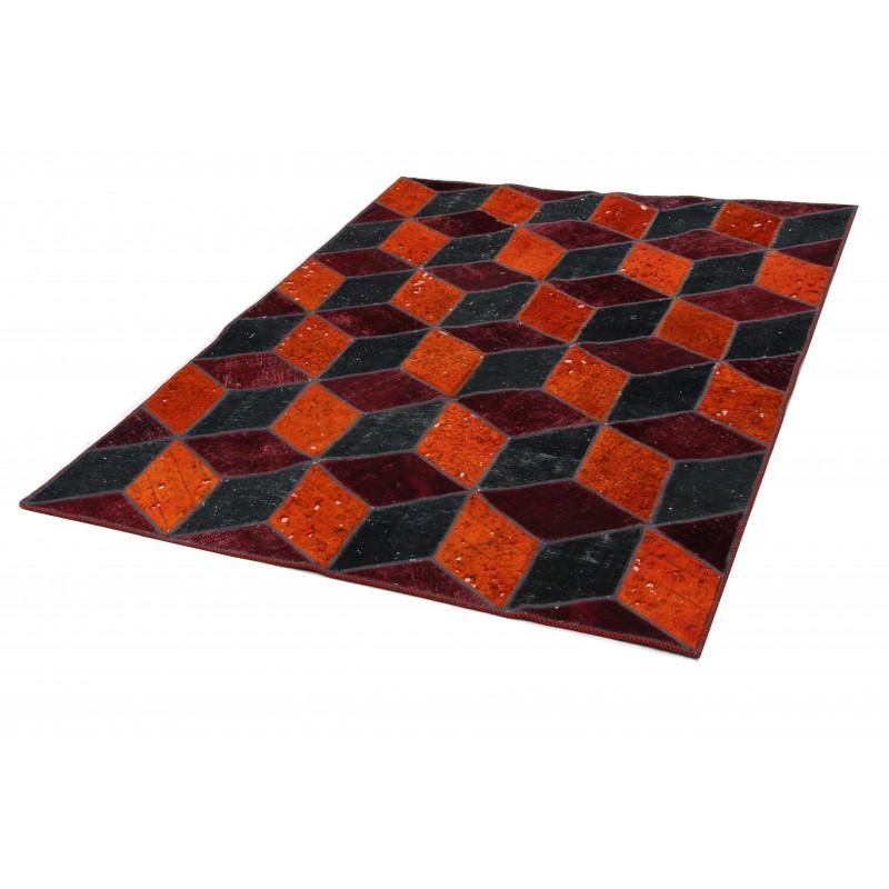 Persisk Patchworkmatta Arkiio Flerfärgad 132x189