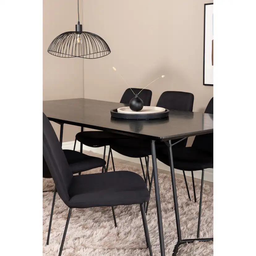 Matgrupp Venture Home Annika med 6 Muscot Stolar