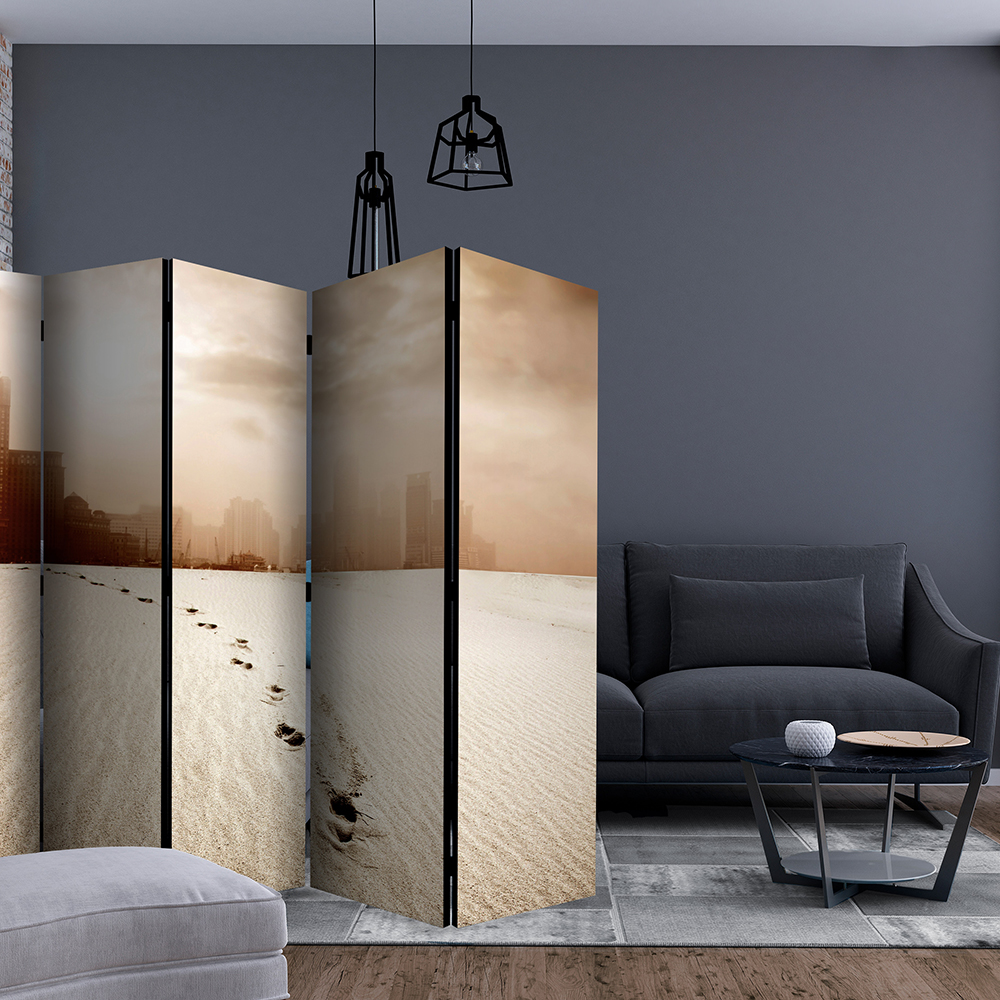 Rumsavdelare Skärmvägg Arkiio A Path To A Big City II 225x172 cm