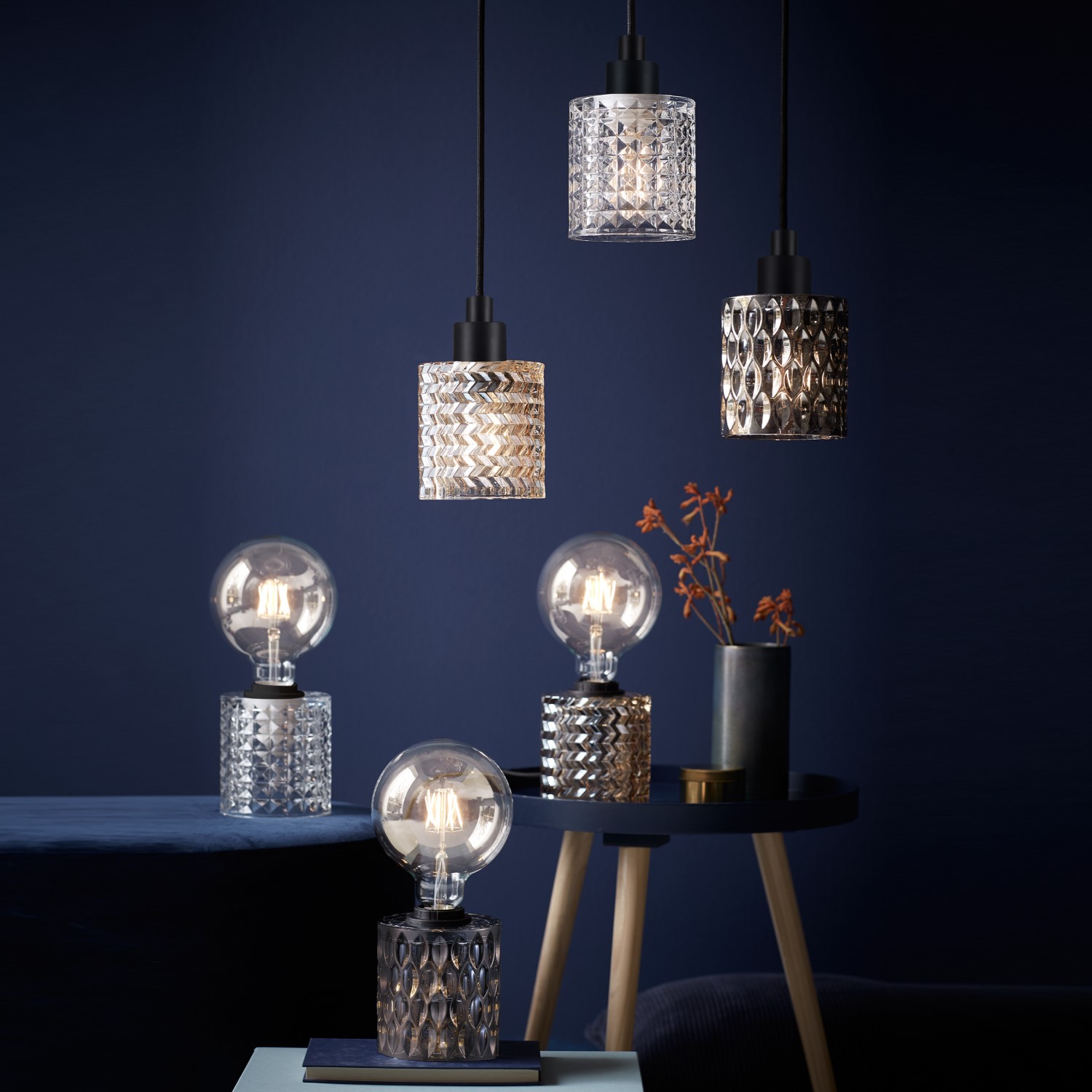 Hollywood | Pendel | Klar Transparent