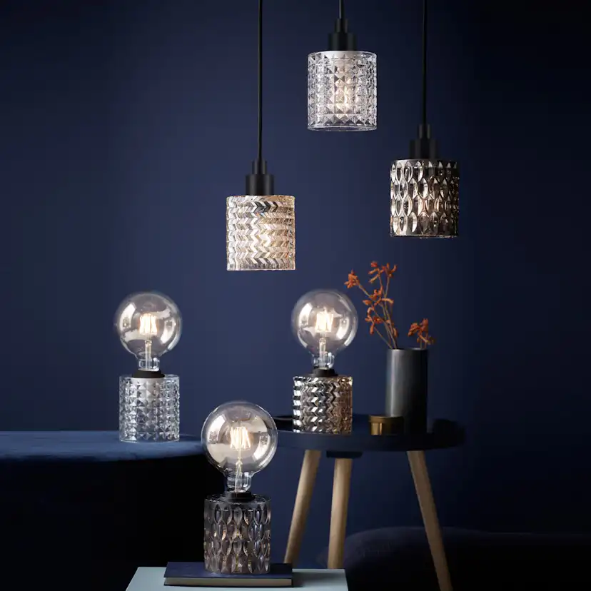 Hollywood | Pendel | Klar Transparent