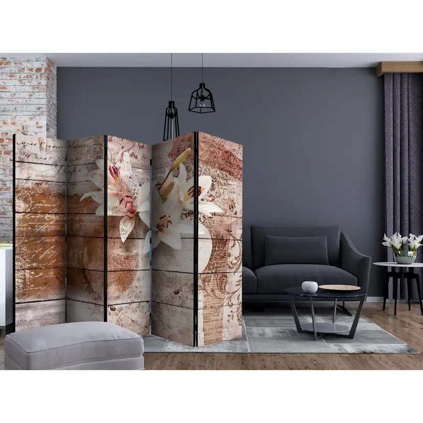 Rumsavdelare Skärmvägg Arkiio Romantic Memories II 225x172 cm