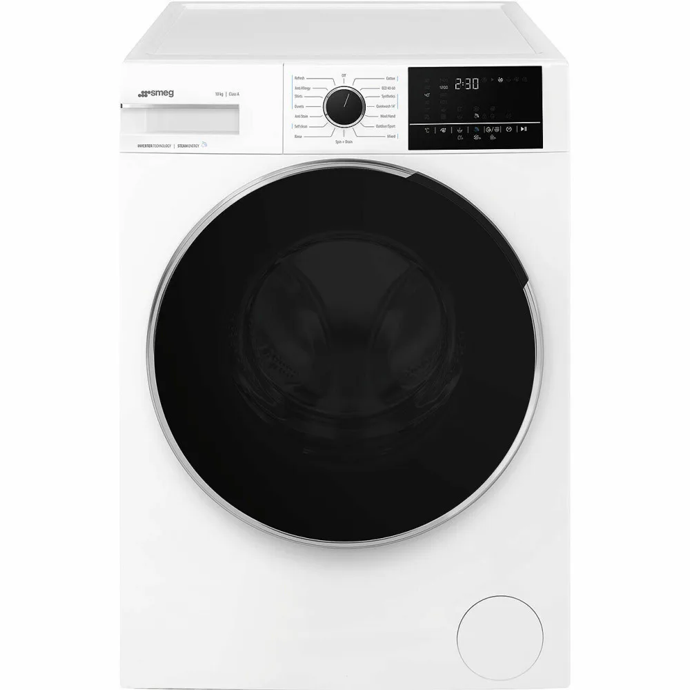 Frontmatad Tvättmaskin Smeg WNP04SEAIN med Ångfunktion och Invertermotor