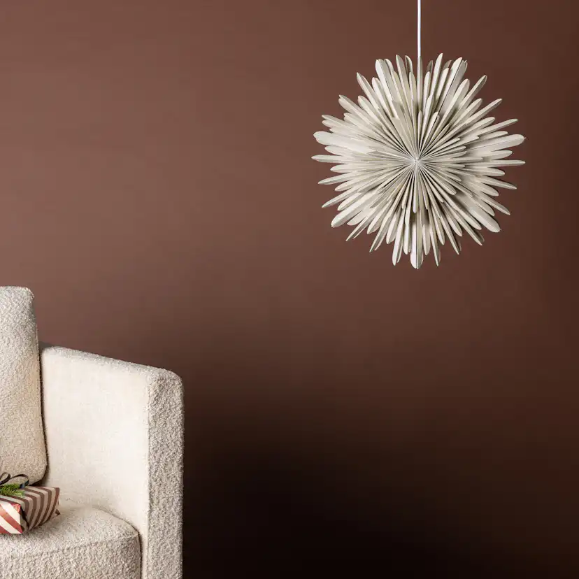 Sälen 46cm Pendant Lamp - Beige / Beige Beige, 46 cm