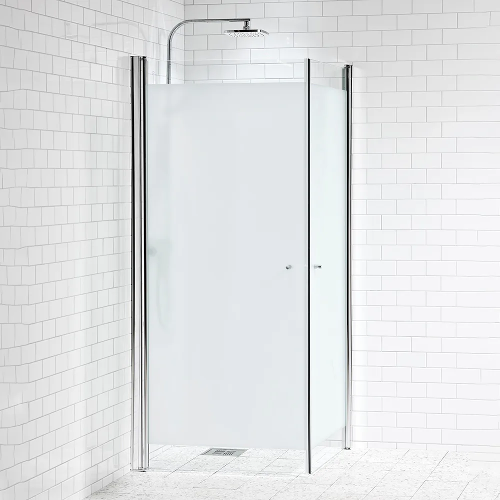 AL PICTO DHÖRN 100X100 RAK FR1 LxB: 985x985 mm, Frostat glas/Aluminium