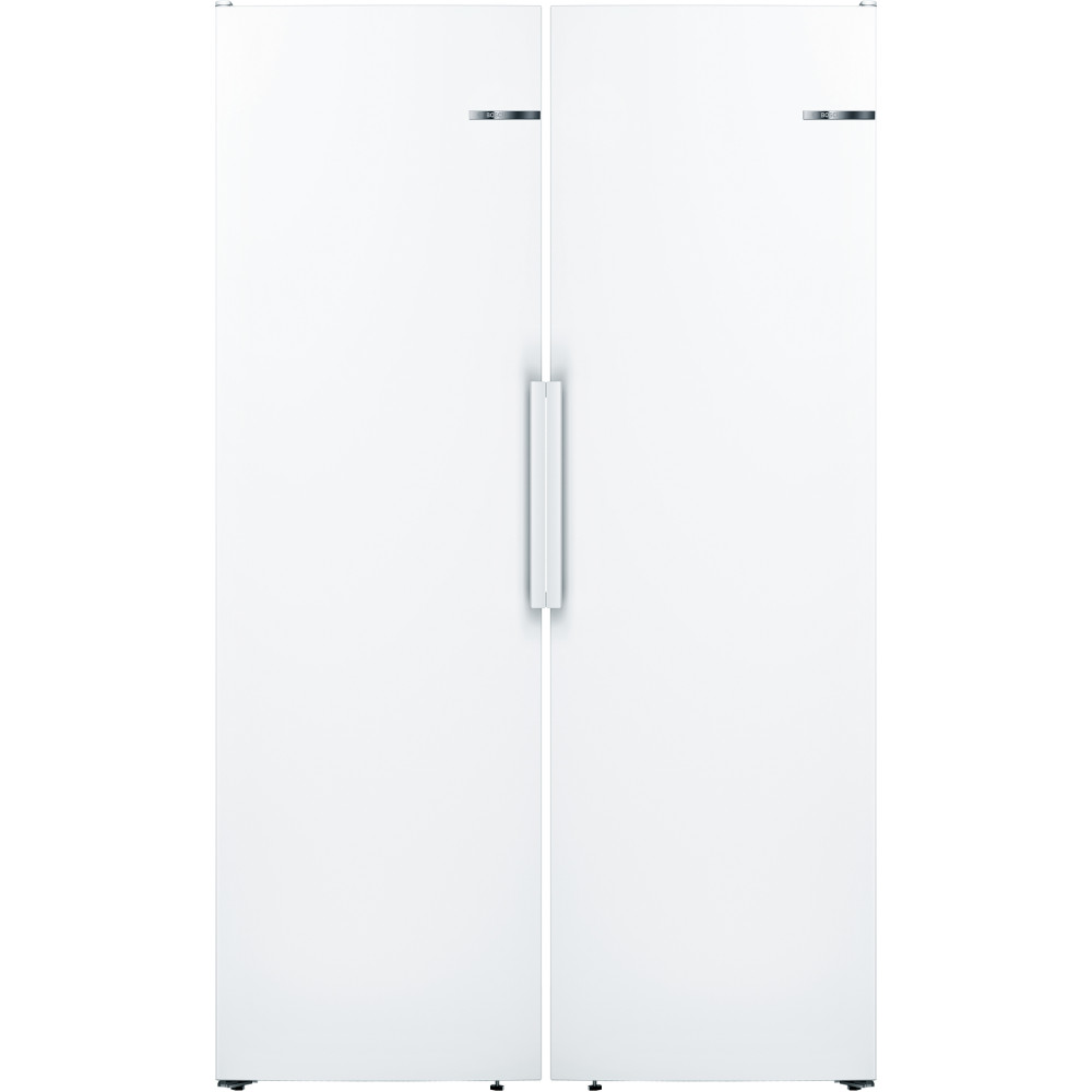 Kyl/Frys Paket Bosch KSV36NWEP + GSN36VWEP Serie 2 186 cm Vit