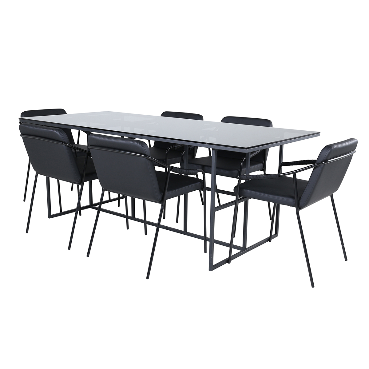 Matgrupp Venture Home Lund matbord och Tjärö matstol