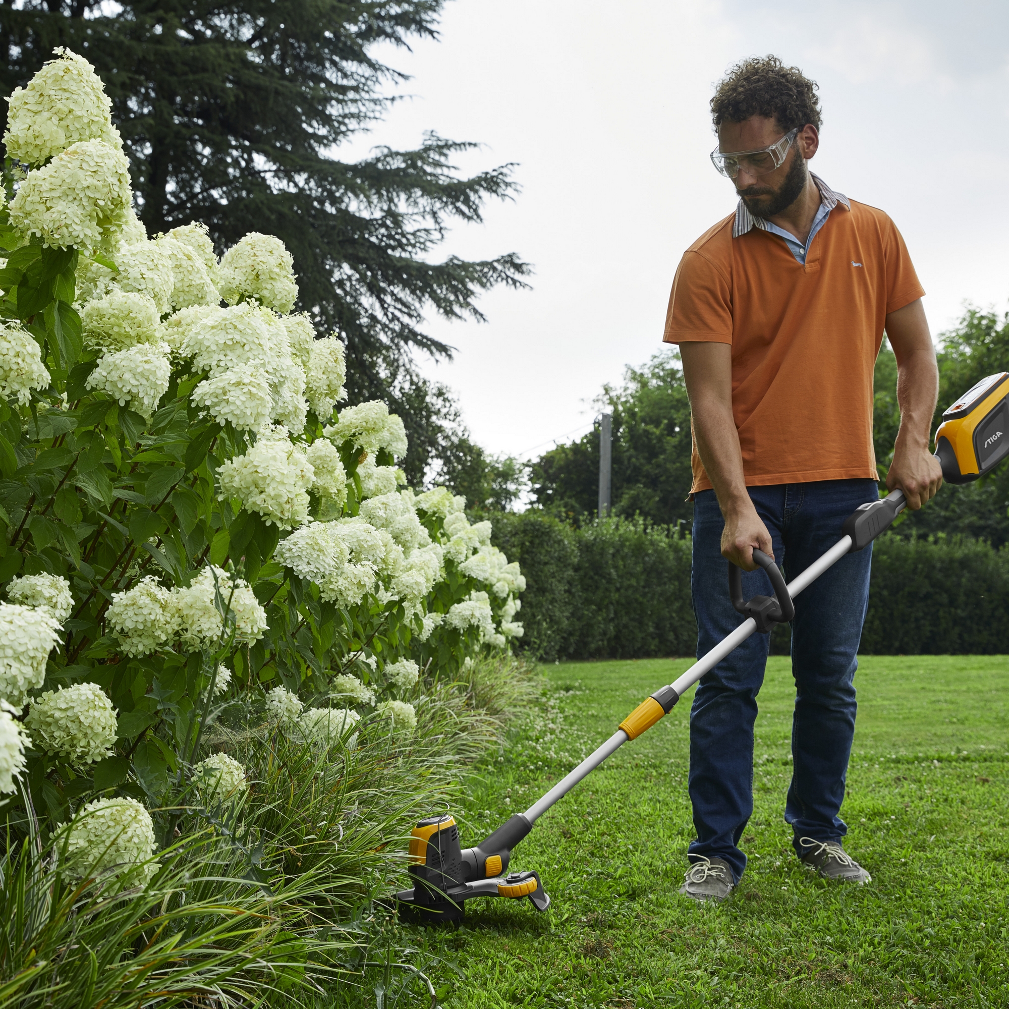 Trimmer STIGA GT 500e Med Batteri & Laddare