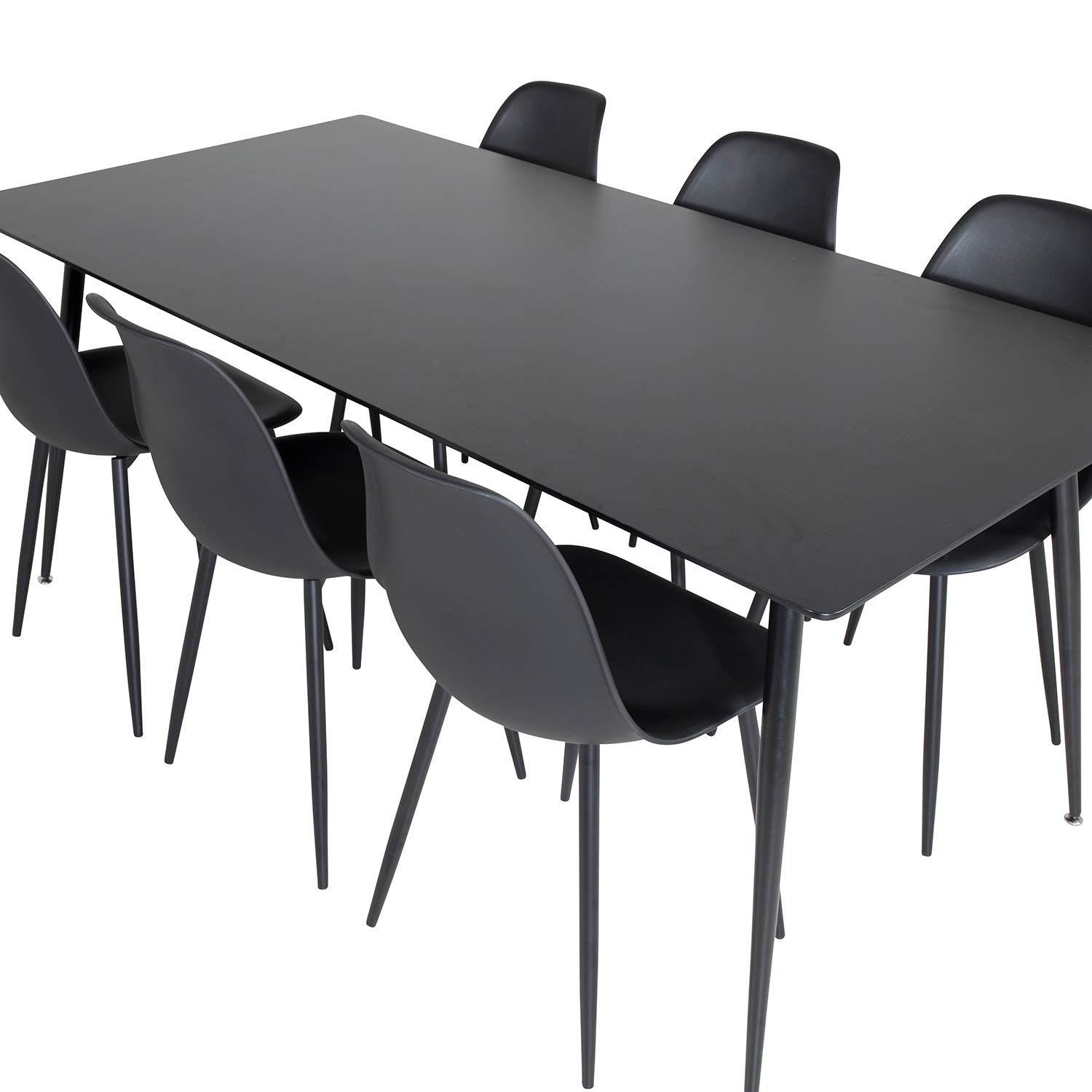Matgrupp Venture Home Silvia med 6 Pop Stolar