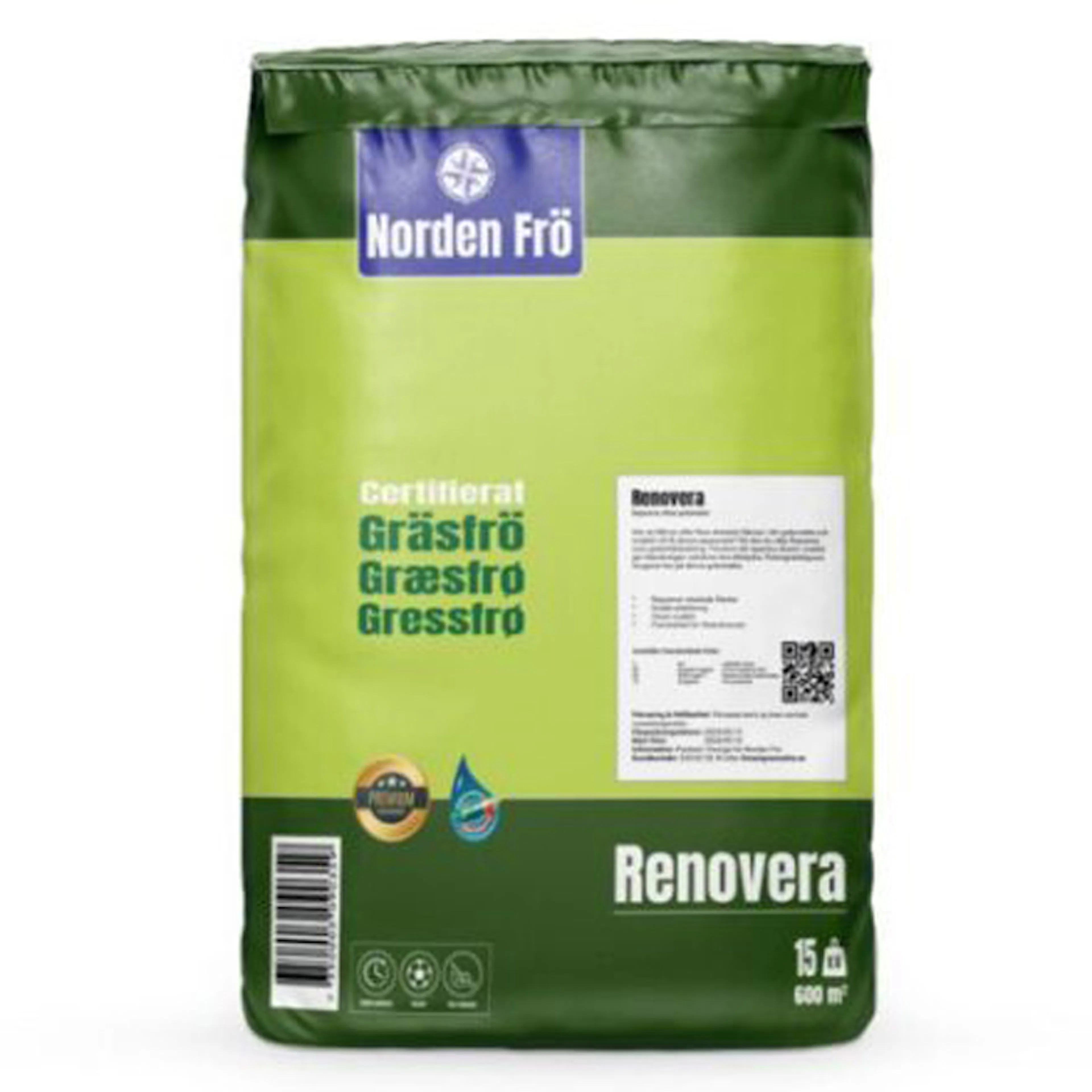 Gräsfrö Nordenfrö Renovera 15 kg