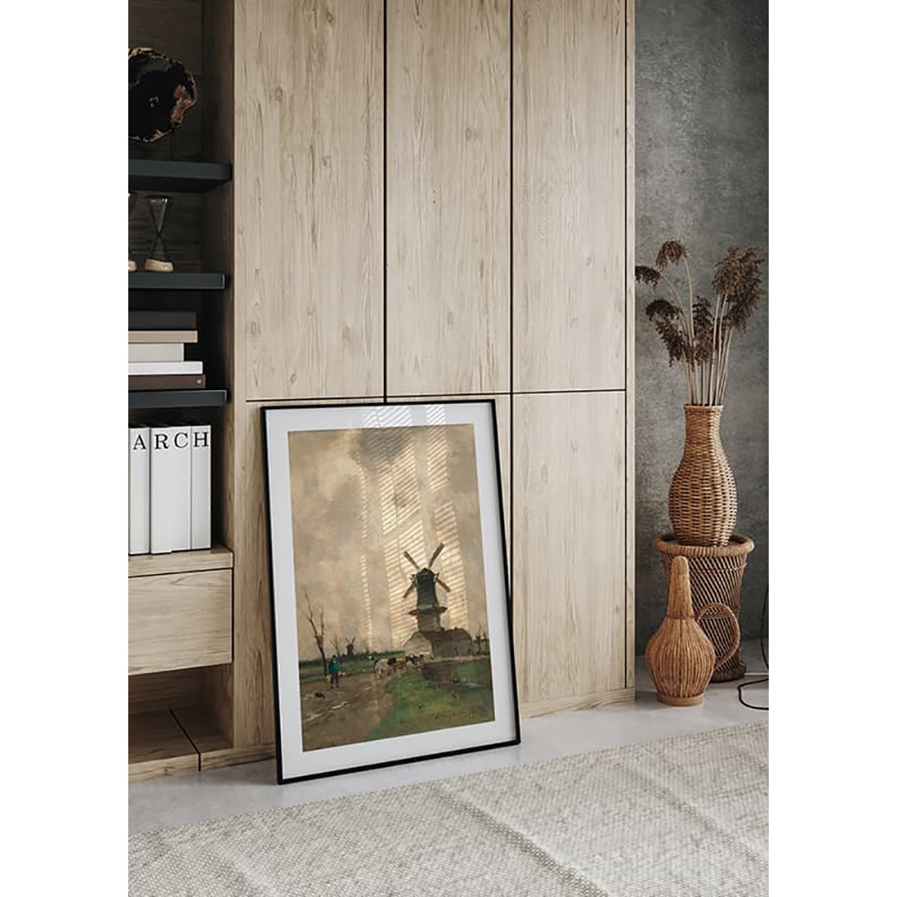 Poster Gallerix De Molen By Jan Hendrik Weissenbruch