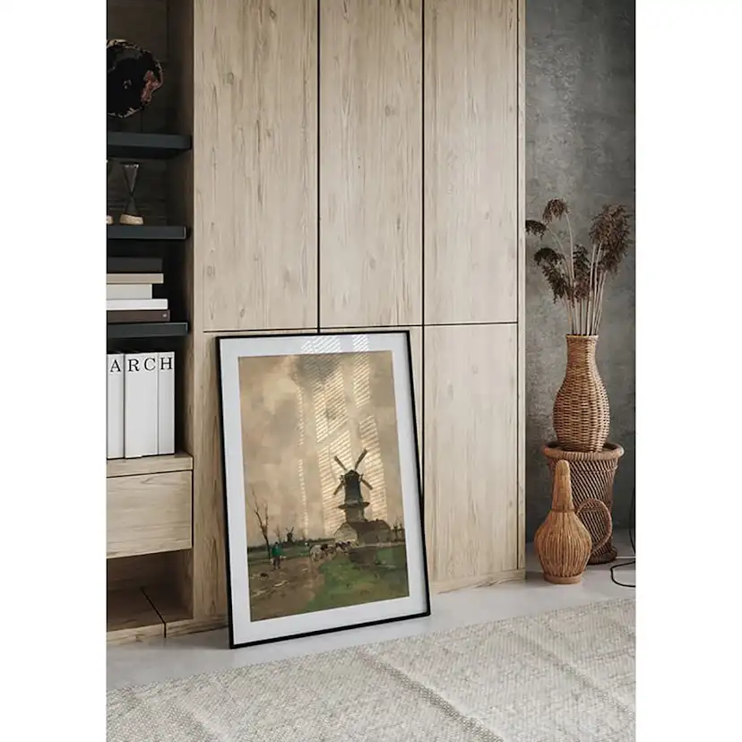 Poster Gallerix De Molen By Jan Hendrik Weissenbruch