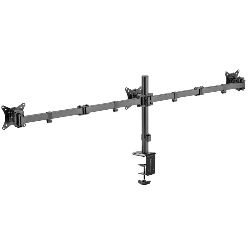 Monitorarm LogiLink Trippel 17-27 tum 2x658 mm