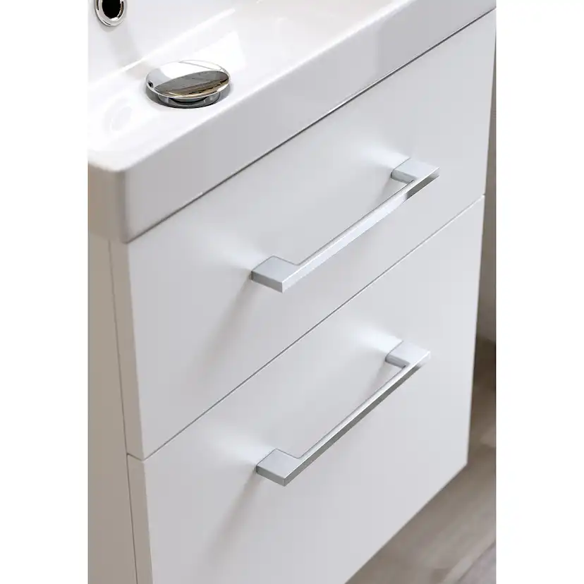 TVÄTTSTÄLLSSKÅP FIX TREND VIT MATT MED TVÄTTSTÄLL 420 Färg: Vit, Bredd: 420mm