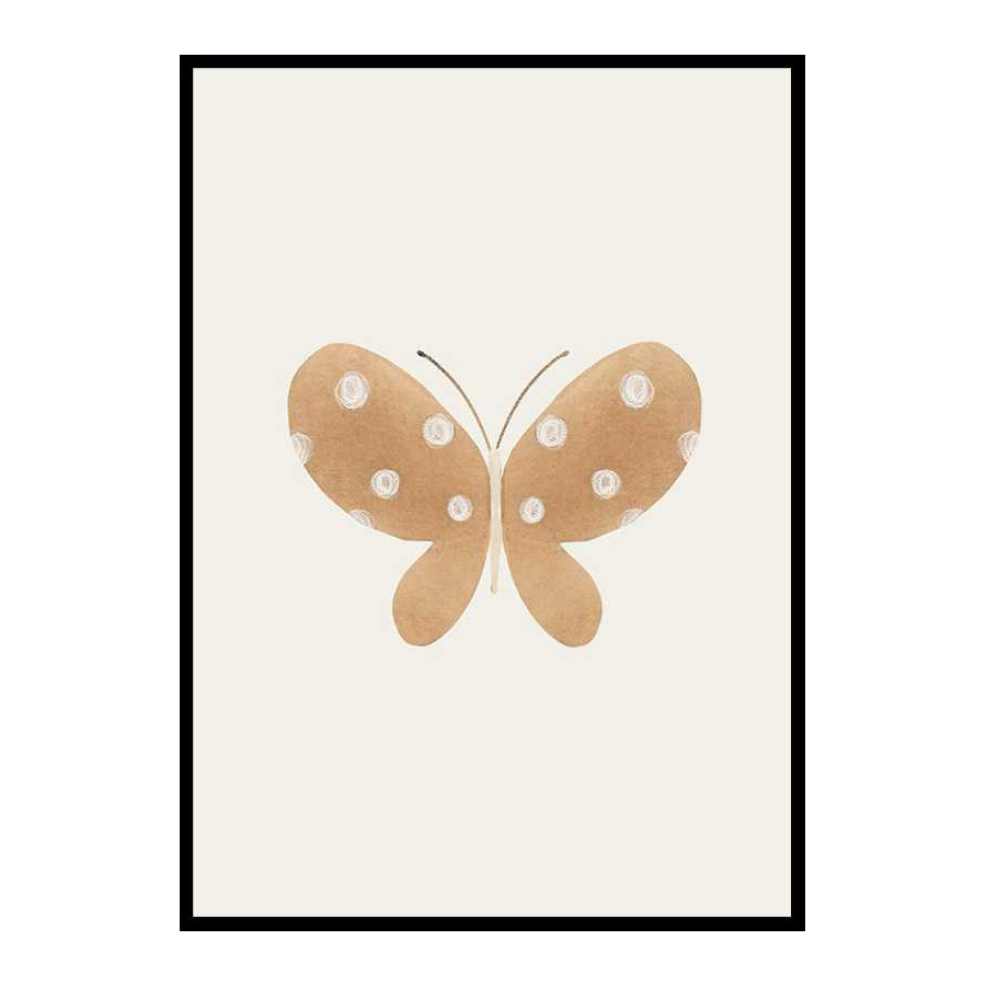 Poster Gallerix Brown Butterfly