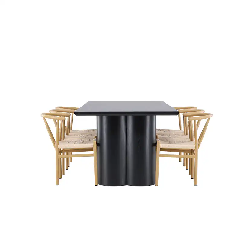 Matgrupp Venture Home Olivia 210 med 6 st Alfons Stolar