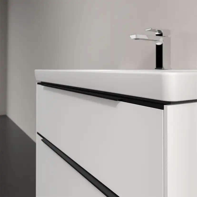 Tvättställsskåp Villeroy & Boch Subway 3.0 med 2 Lådor