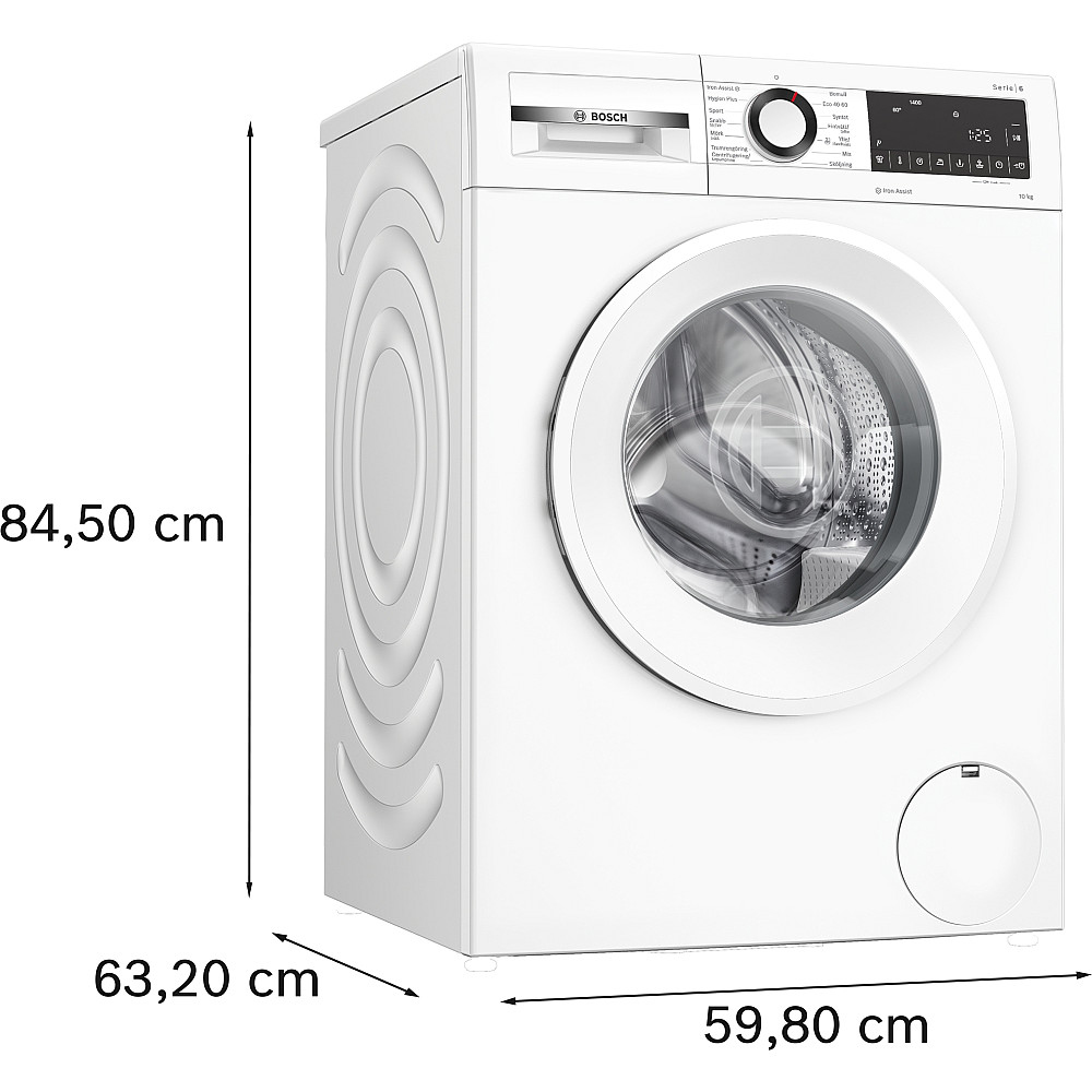 Frontmatad Tvättmaskin Bosch Serie 6 WGG254Z0SN Vit