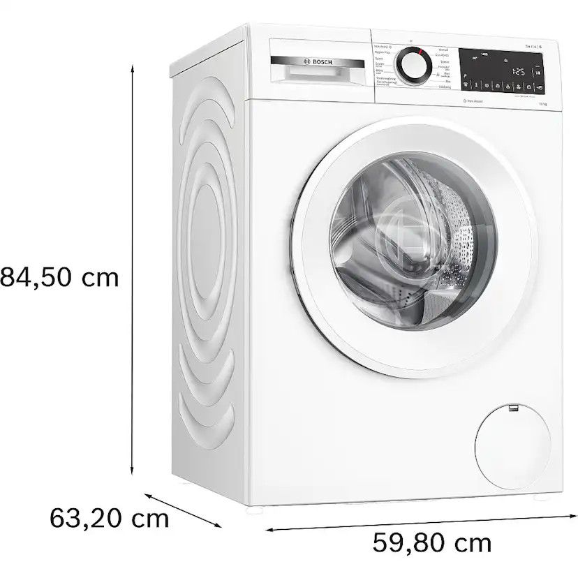 Frontmatad Tvättmaskin Bosch Serie 6 WGG254Z0SN Vit