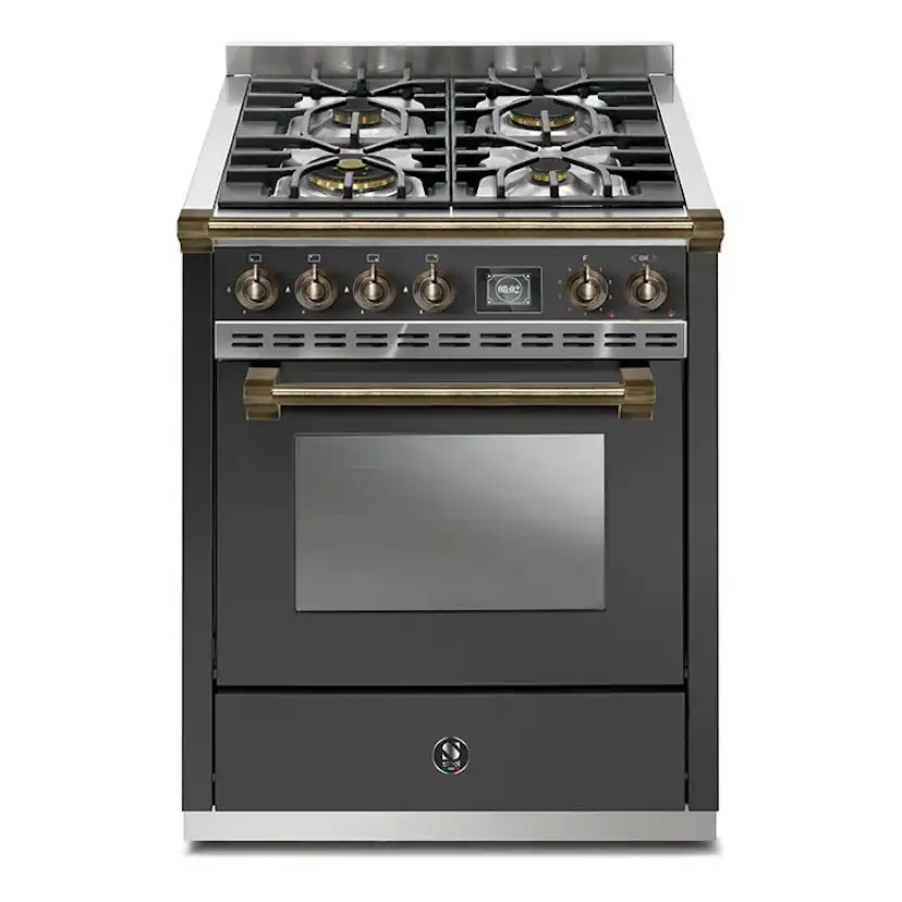 Gasolspis Steel Ascot Combi-Steam 70cm med Ugn
