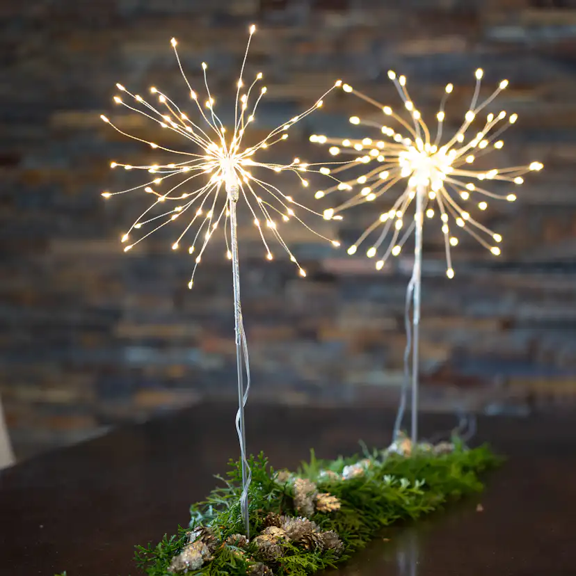 Adventsstjärna Star Trading På Fot Firework 120 LSil