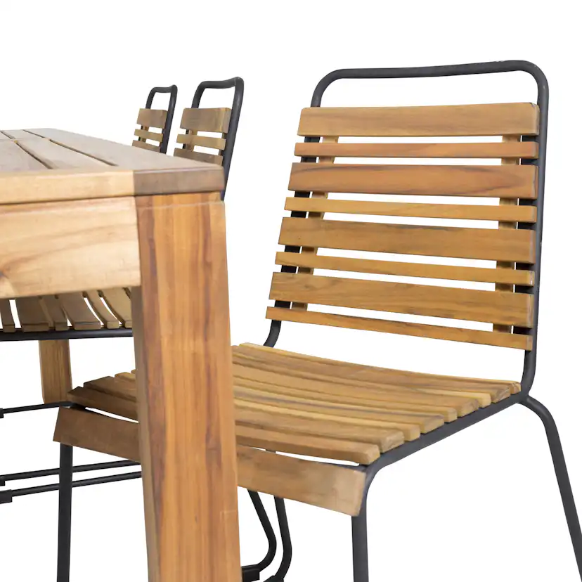 Matgrupp Venture Home Lotta 200 med 6 Berfin Matstolar