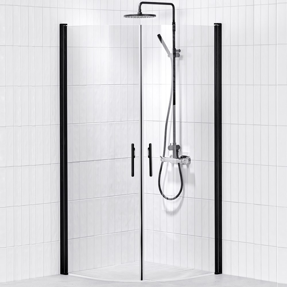 Duschhörn Alterna Lusso Svängd Lackerad Profil