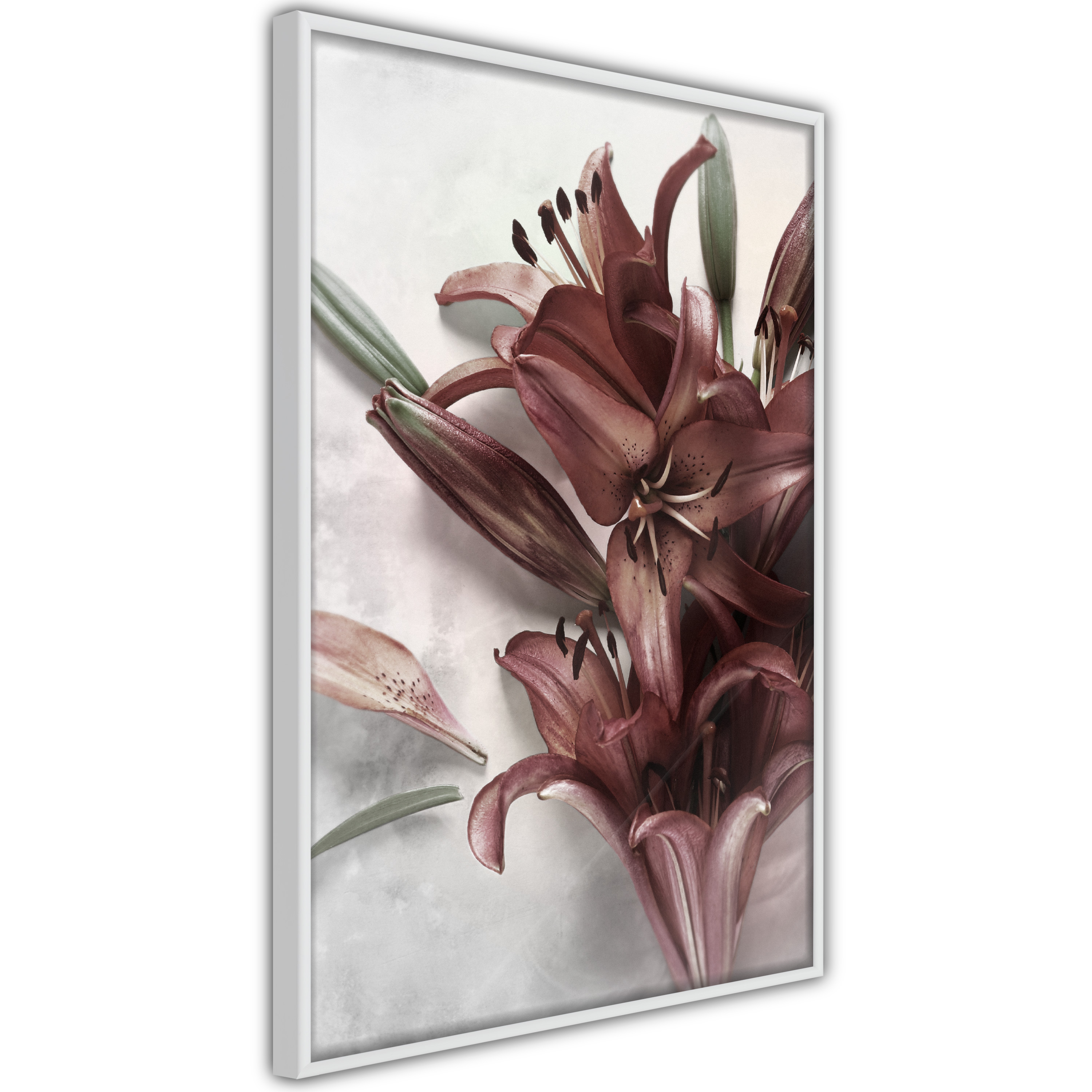 Poster Artgeist Affisch Floral Form