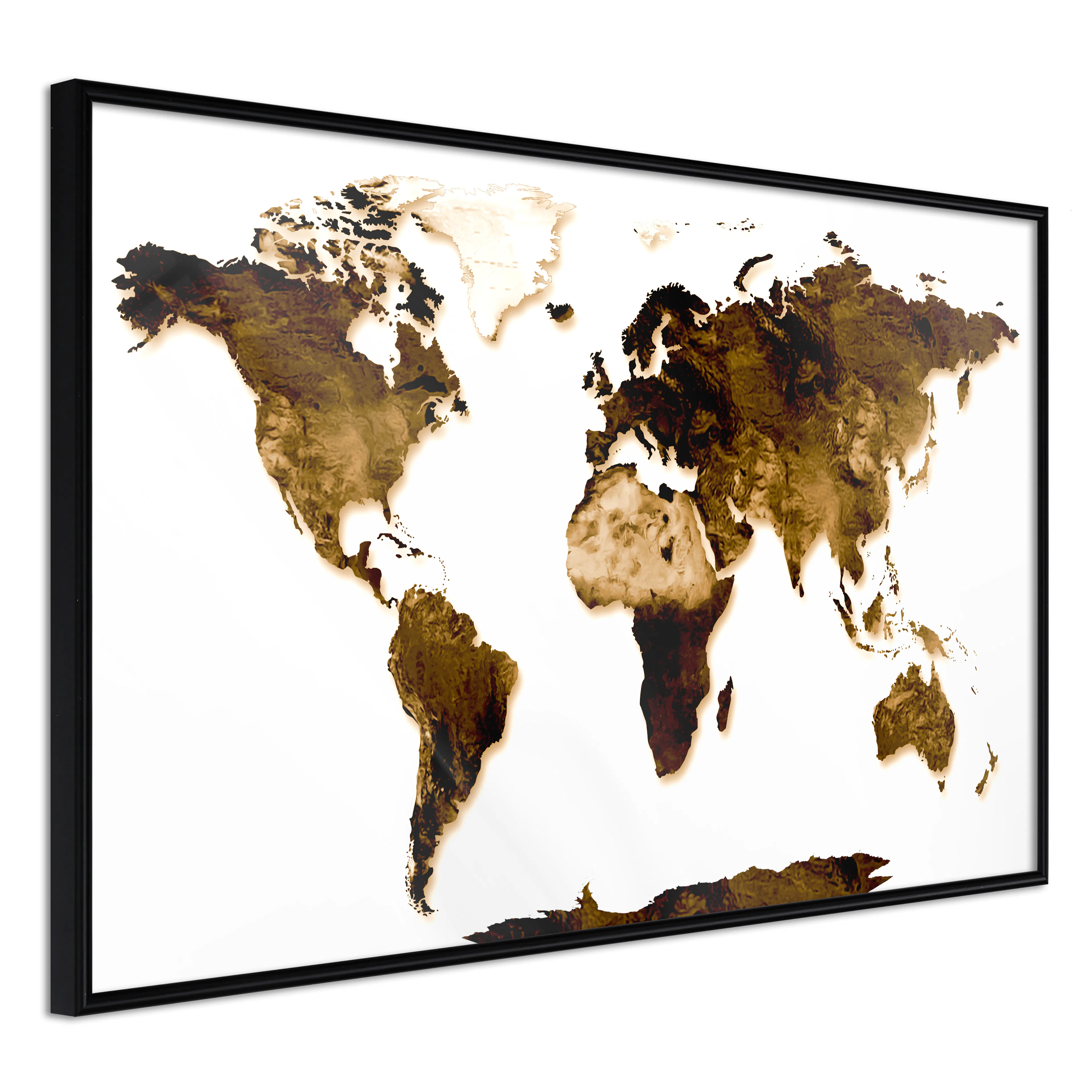 Affisch - My World [Poster] 30x20 Svart ram, 30x20 cm