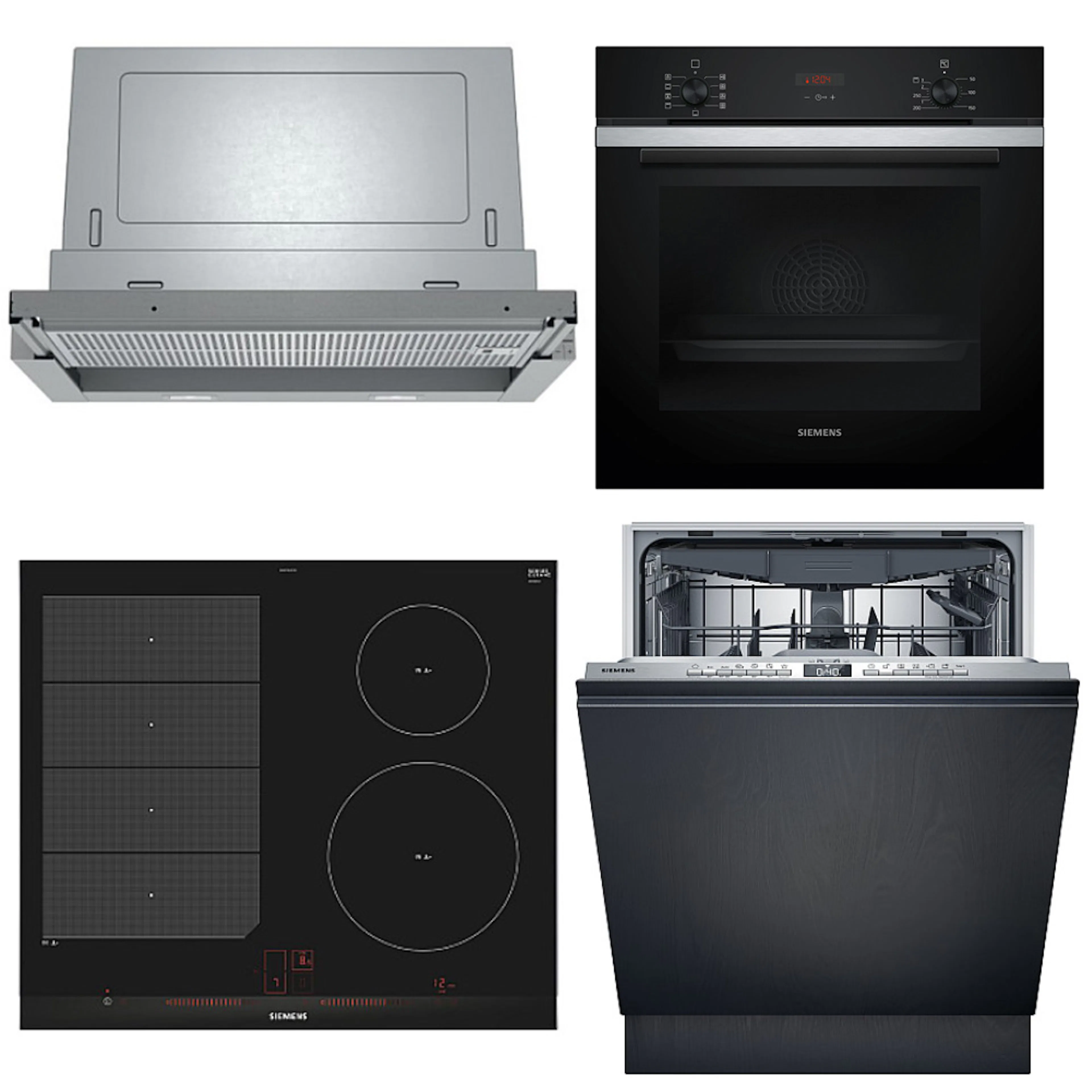 Kökspaket Siemens HB234ABS3F  + EX675LEC1E + SX73HX03VE + LI67RB531