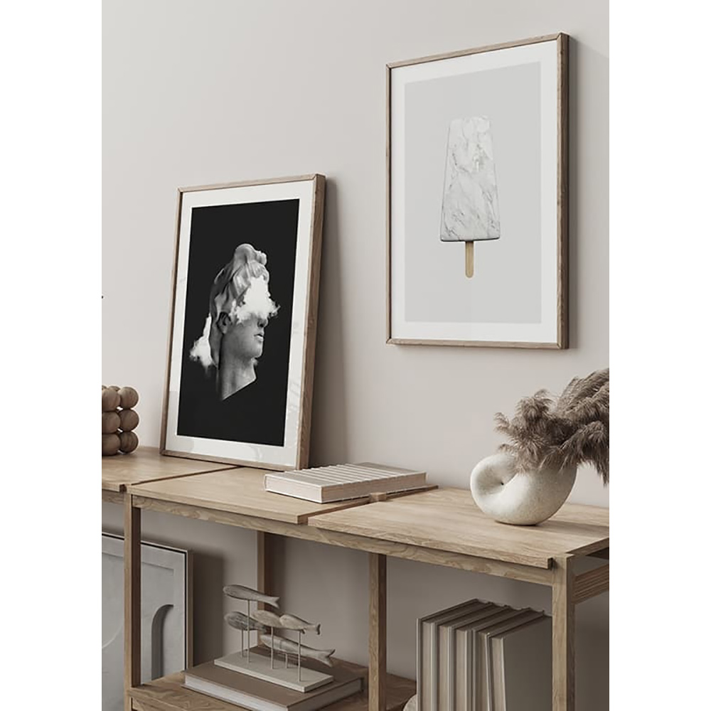 Poster Gallerix Clouded Statue