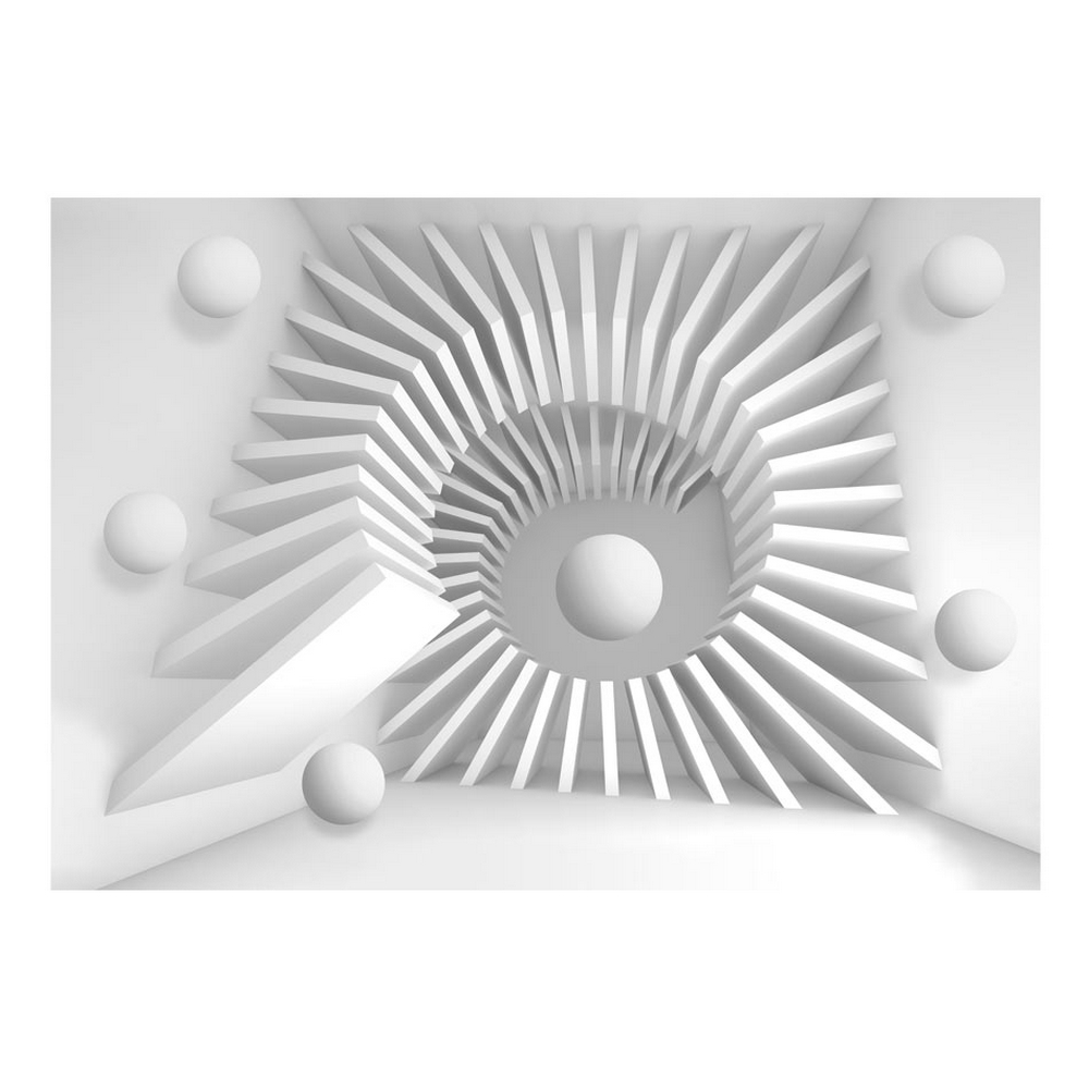 Fototapet Arkiio Självhäftande White Jigsaw
