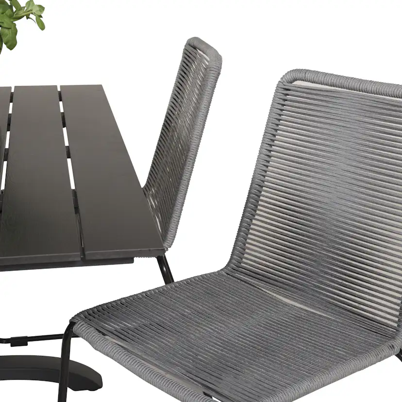 Matgrupp Venture Home Denver med 4 Lindos Stolar